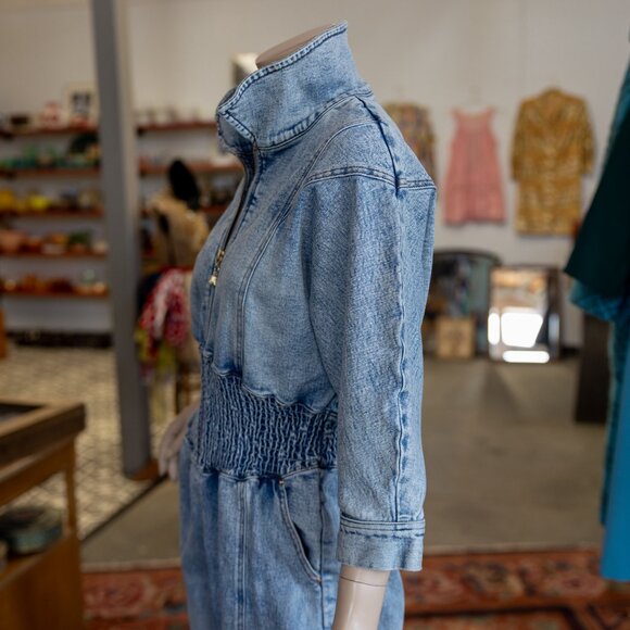 Retrofete Denim Jumpsuit - Picture 10 of 16